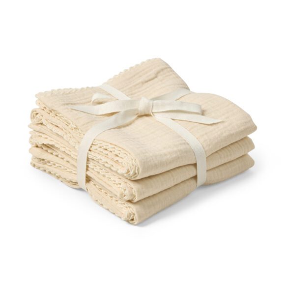 Kas Kopenhagen – Kai Hydrofiele Doeken 3-pack – Creme