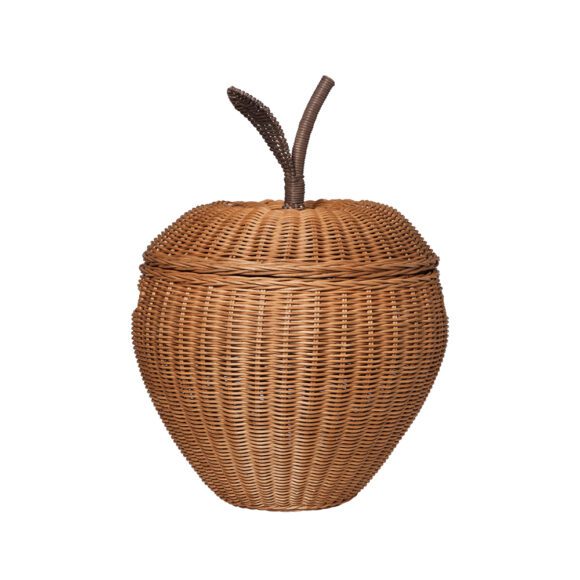 Ferm Living – Apple Opbergmand, Extra Large – Natural, Ø 55 x 70 cm