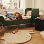 Ferm Living - Rabbit Tufted Vloekleed van Wol - Off-White - 88 x 120 cm