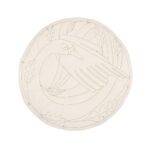 Ferm Living - Swan Babyspeelkleed - Natural - Ø 100 cm