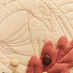 Ferm Living - Swan Babyspeelkleed - Natural - Ø 100 cm