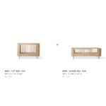 Oliver Furniture - Junior Kit - Wood Mini+ Ledikant naar Junior Bed - Eikenhout